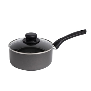 Open Kitchen 18cm Saucepan With Lid | Heavy Duty Sauce Pan