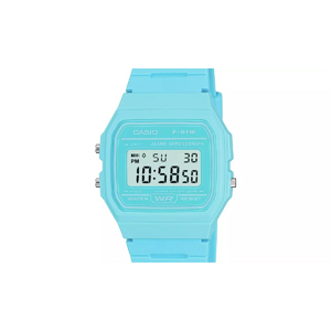 Casio Retro Blue Resin Strap Watch