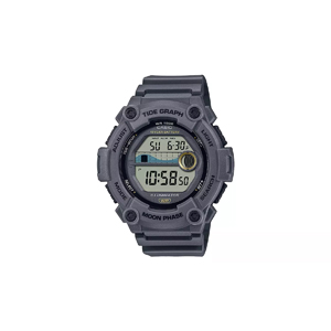 Casio Men's Grey Digital Resin Strap Watch