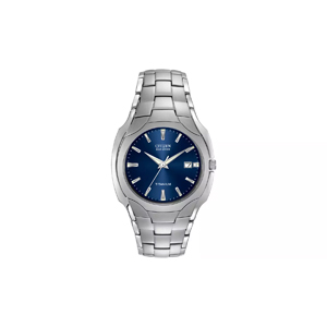Citizen Men's Eco-Drive Silver Titanium Bracelet Watch