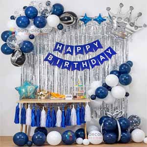 A Complete Birthday Home Decoration Package | Balloon Arch Kit +Balloons Garland Birthday Wedding Party Baby Shower Decor