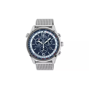 Citizen Eco-Drive Men's Chronograph Stainless Steel Watch
