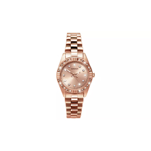 Sekonda Ladies Stone Set Rose Gold Plated Bracelet Watch