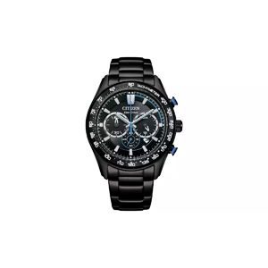 Citizen Men's Eco-Drive Black Stainless Steel Bracelet Watch